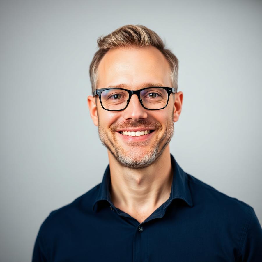 Portretfoto van Joris Bakker